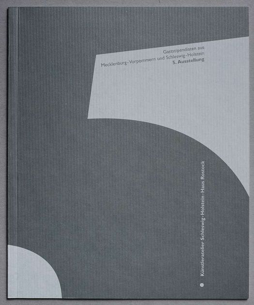 Katalog 5. Stipendiatenausstellung 2005, Foto: Thomas Häntzschel / nordlicht