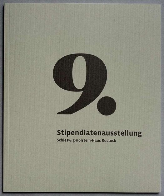9. Stipendiatenausstellung Katalog, Foto: Thomas Häntzschel / nordlicht
