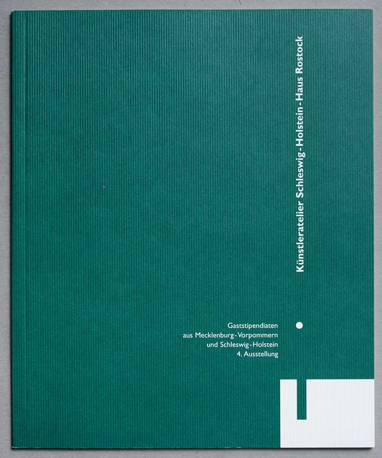 Katalog zur 4. Stipendiatenausstellung, Foto: Thomas Häntzschel / nordlicht