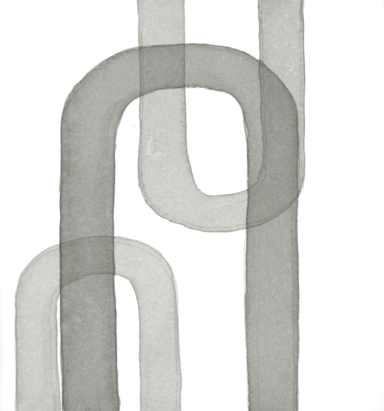Marlies Kuhn: o.T., 2015, Aquarell